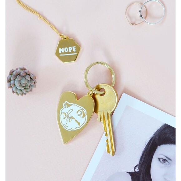 ❤︎ Hello Harriet ❤︎ Cat keychain - Picture 2 of 6